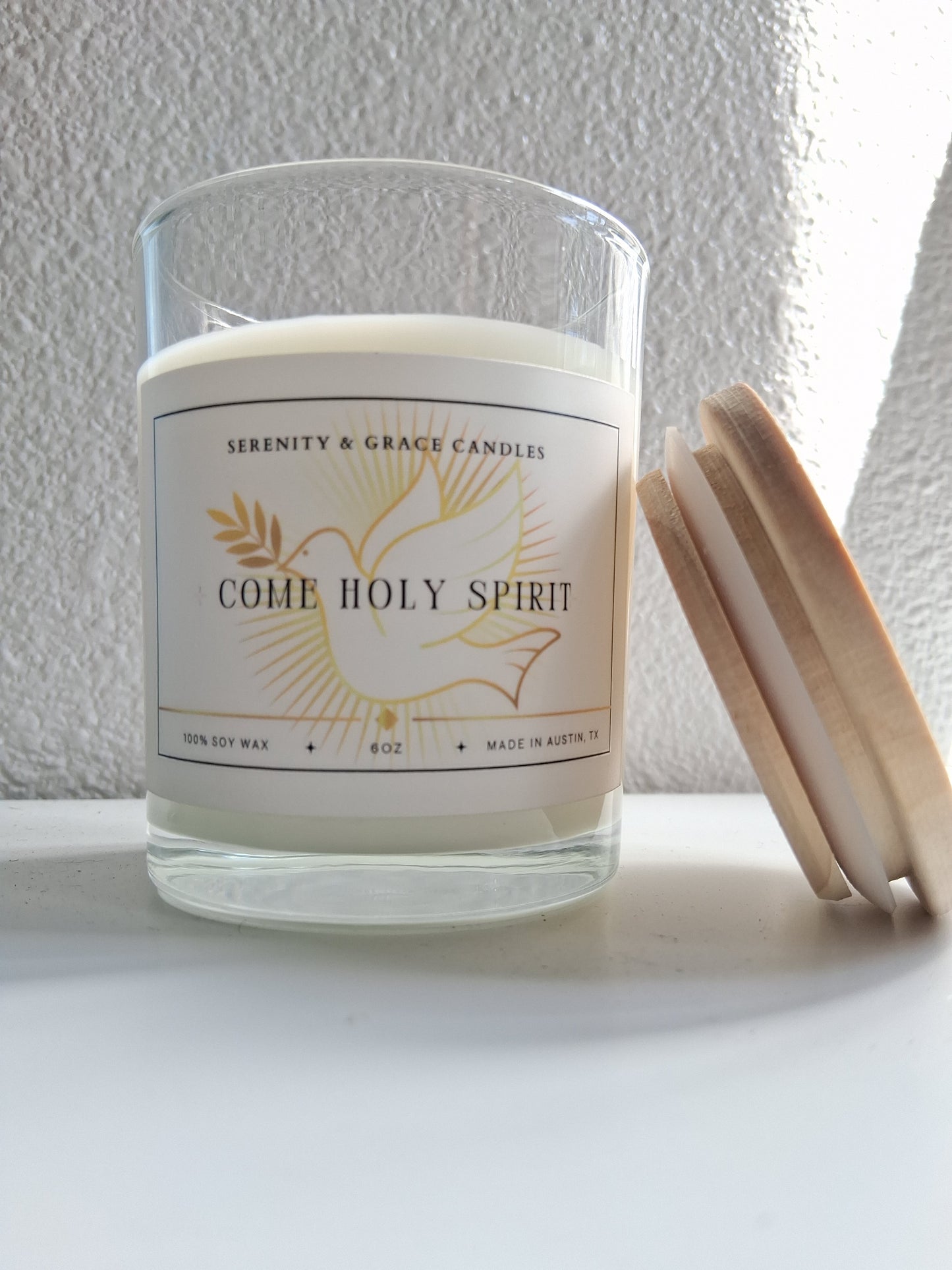 Holy Spirit Candle Home Picture